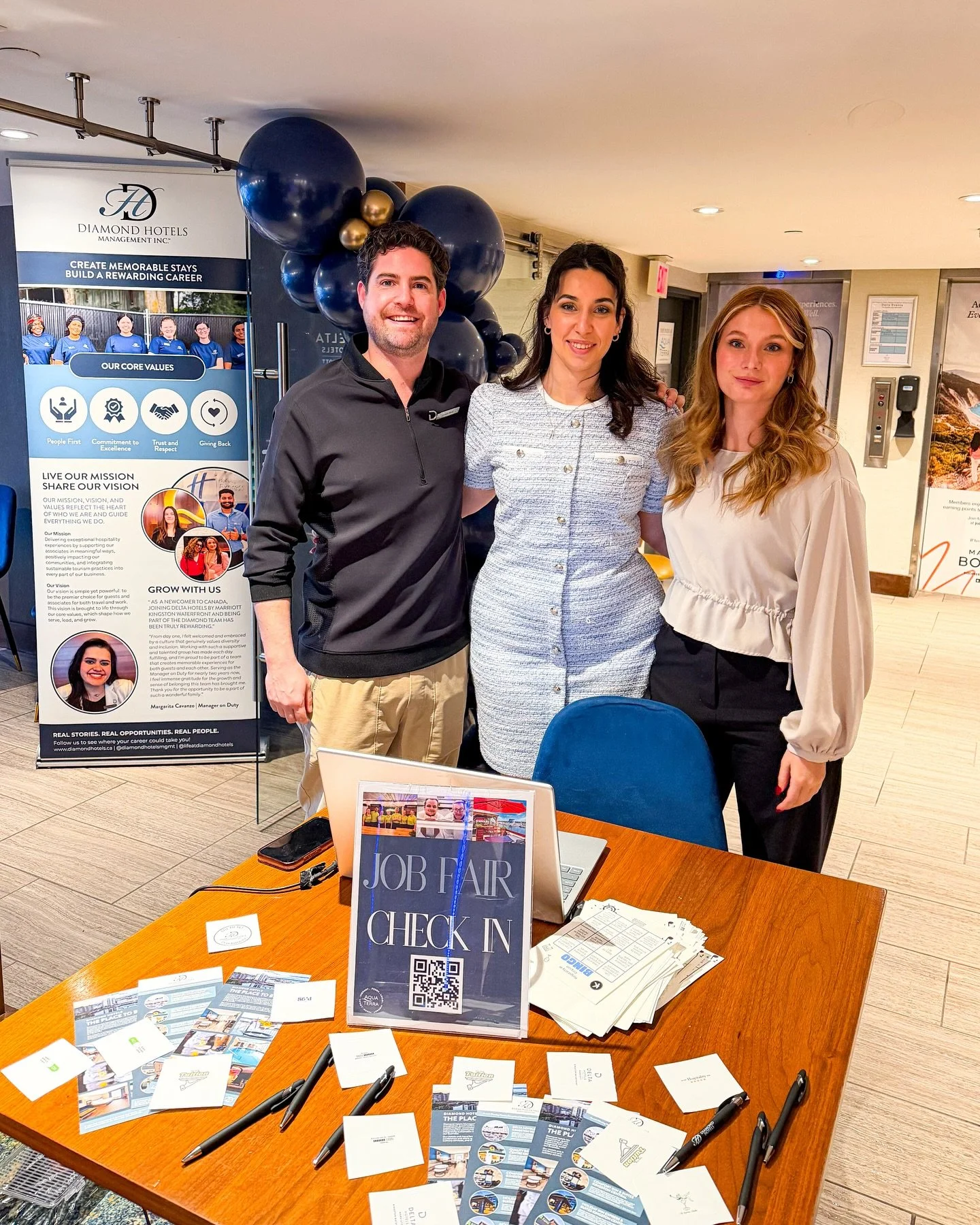 A big thank you to everyone who braved the rainy day to join us at our job fair☔️✨We had a great time meeting so many of you and sharing what makes AquaTerra special.