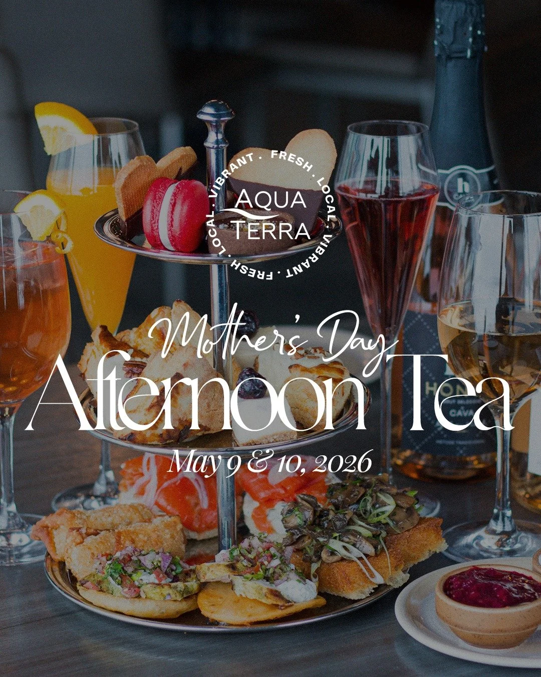 Celebrate Mother's Day on Kingston's waterfront with an Afternoon High Tea🫖Three tiers of sweet and savoury bites paired with your choice of premium Pluck tea or one of our signature tea-infused cocktails. Unhurried, thoughtful, and right on the wat