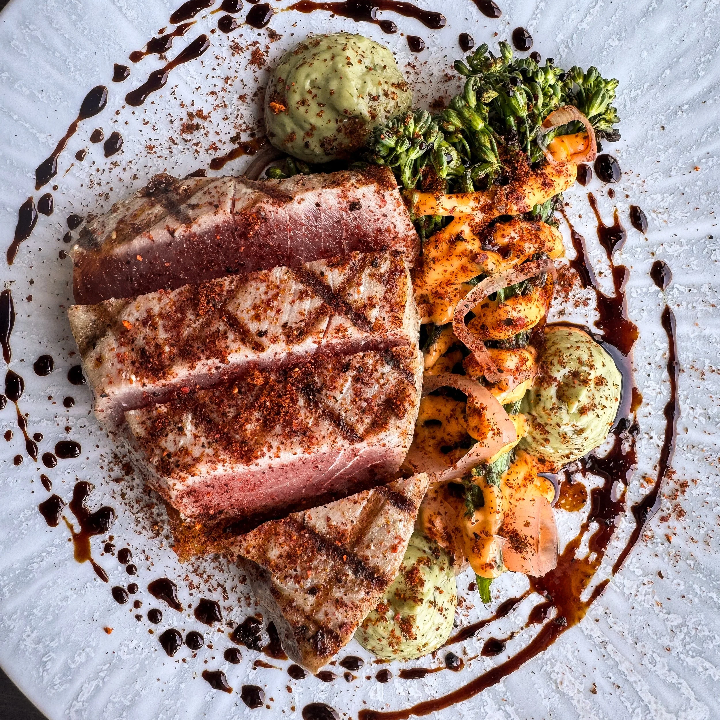 Grilled Ahi Tuna Steak