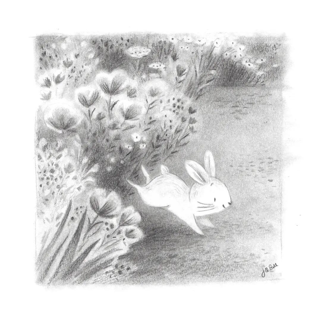 Springing into spring 🌼

#rabbit #graphitedrawing #illustration #kidlitart #easter