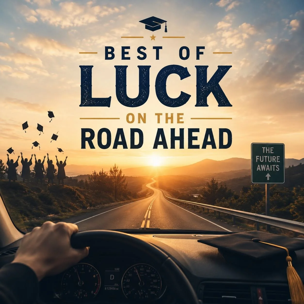Congratulations Seniors &mdash; BEST OF LUCK ON THE ROAD AHEAD 🎓✨ #classof2026 #roadahead