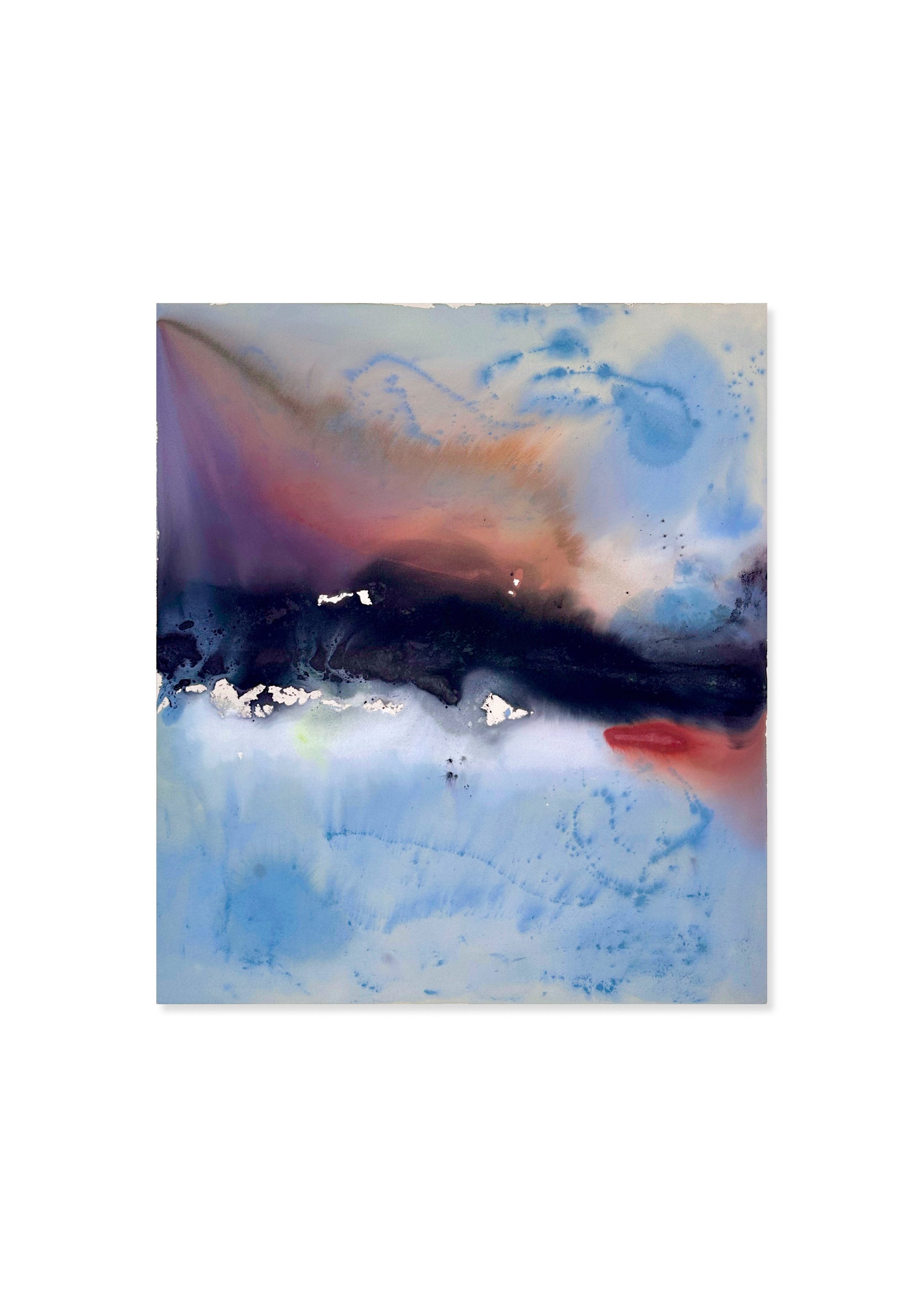 Invierno, 2025, Acrylic on canvas, 60 x 50".