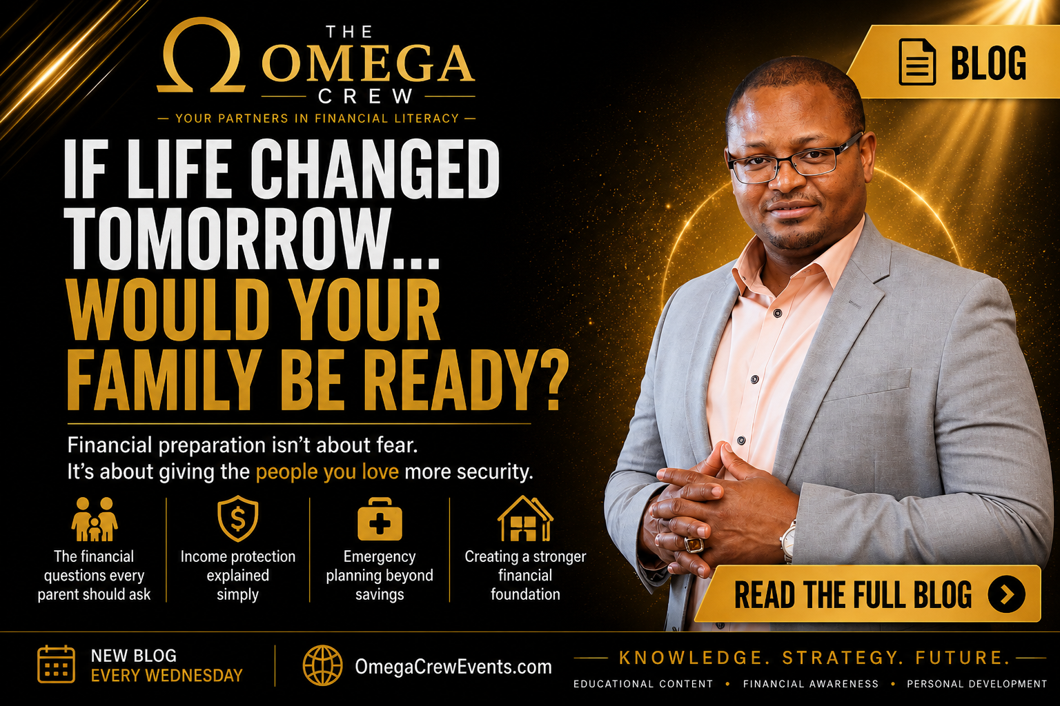 Would Your Family Be Financially Prepared If Life Changed Tomorrow?