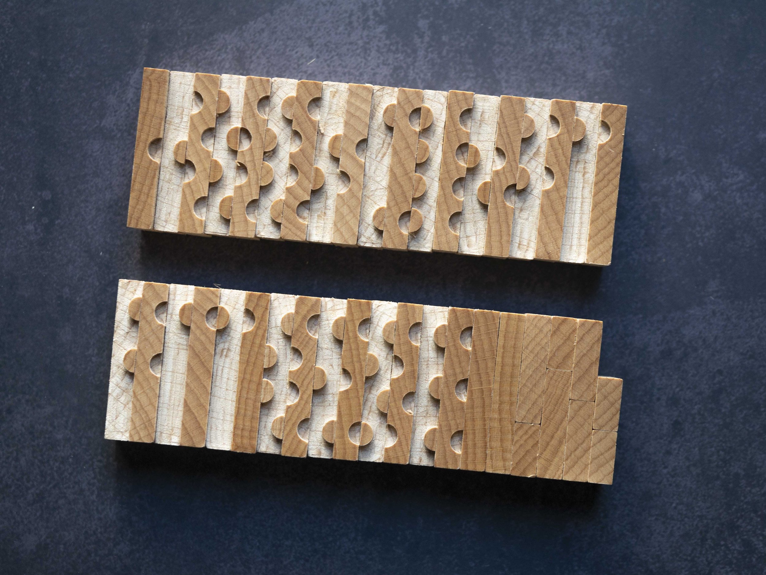 Wood type 6 line - 2 pieces 24,5 mm Details about   Letterpress Japanese Ornament No 03 