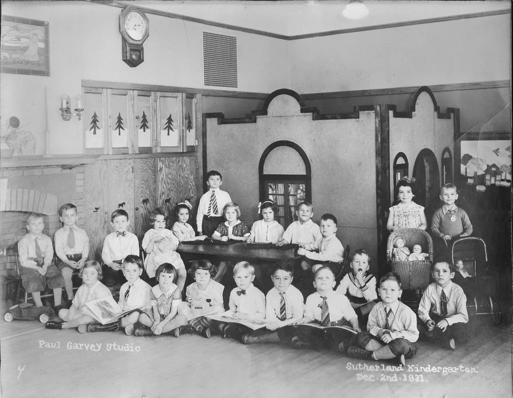 Room 106 in the 1930s