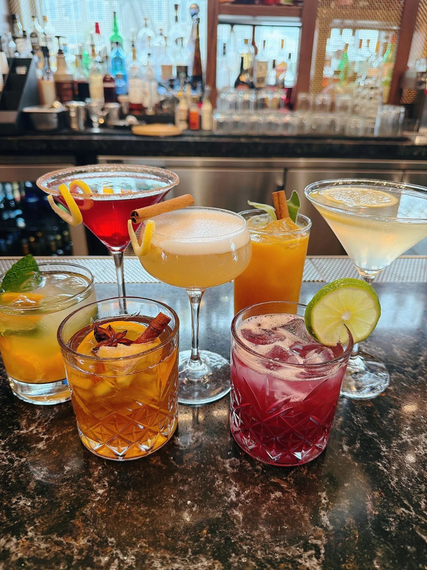 Seven shades of happy. Celebrate #HappyHourDay accordingly. 🍸
