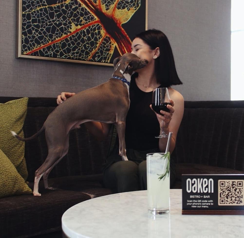 Proof that pets and Pinot go perfectly together. 🍷🐾 #LoveYourPetDay