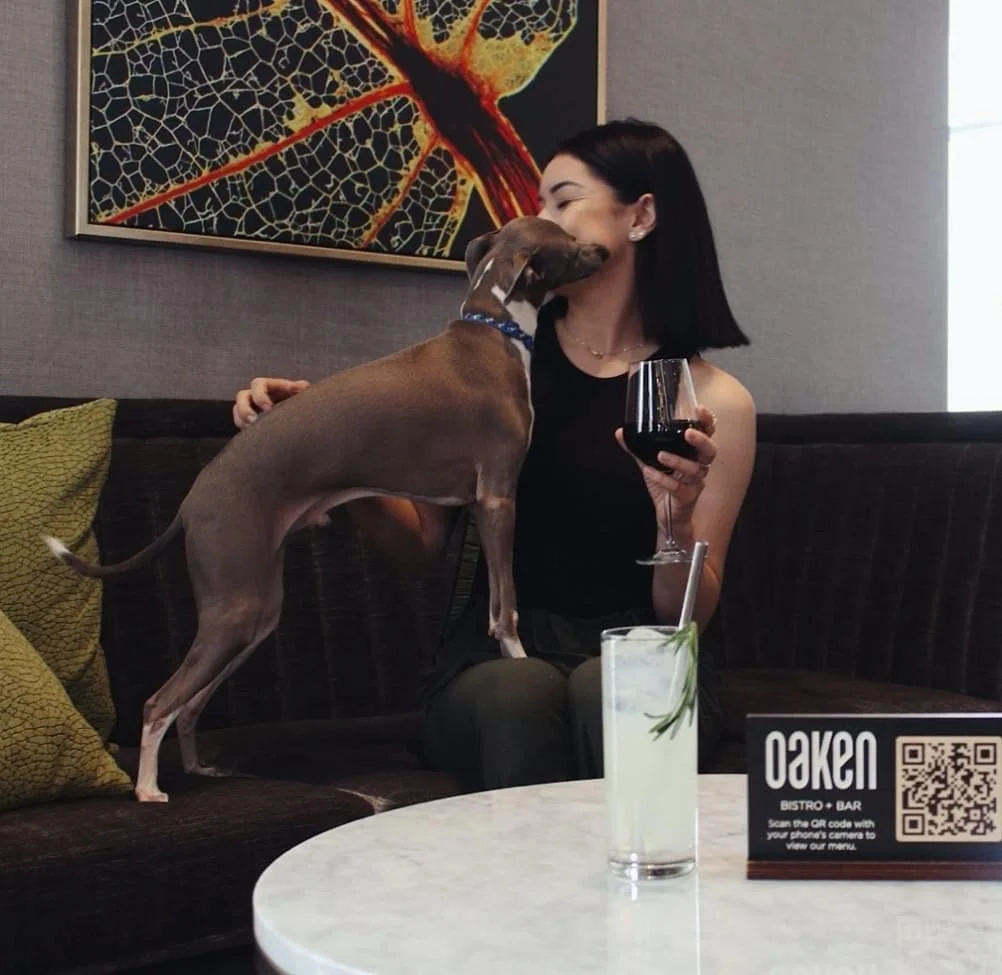 Proof that pets and Pinot go perfectly together. 🍷🐾 #LoveYourPetDay