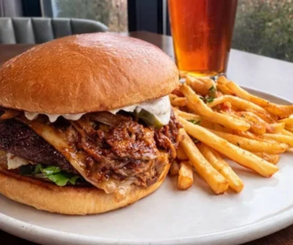 We didn&rsquo;t hold back on this one. 🤤

Burger of the Month: the Lechon Burger - layered, loaded, and a little unapologetic.