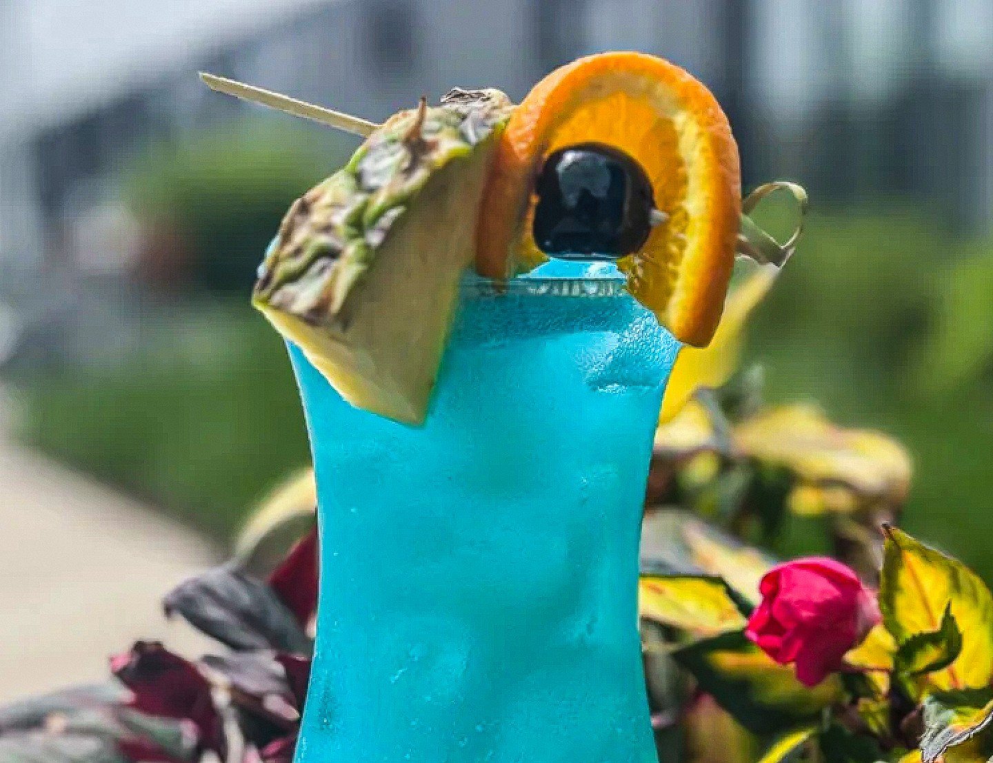 A little tropical escape in cocktail form. 🍍

Meet June&rsquo;s Cocktail of the Month: the Blue Hawaiian.