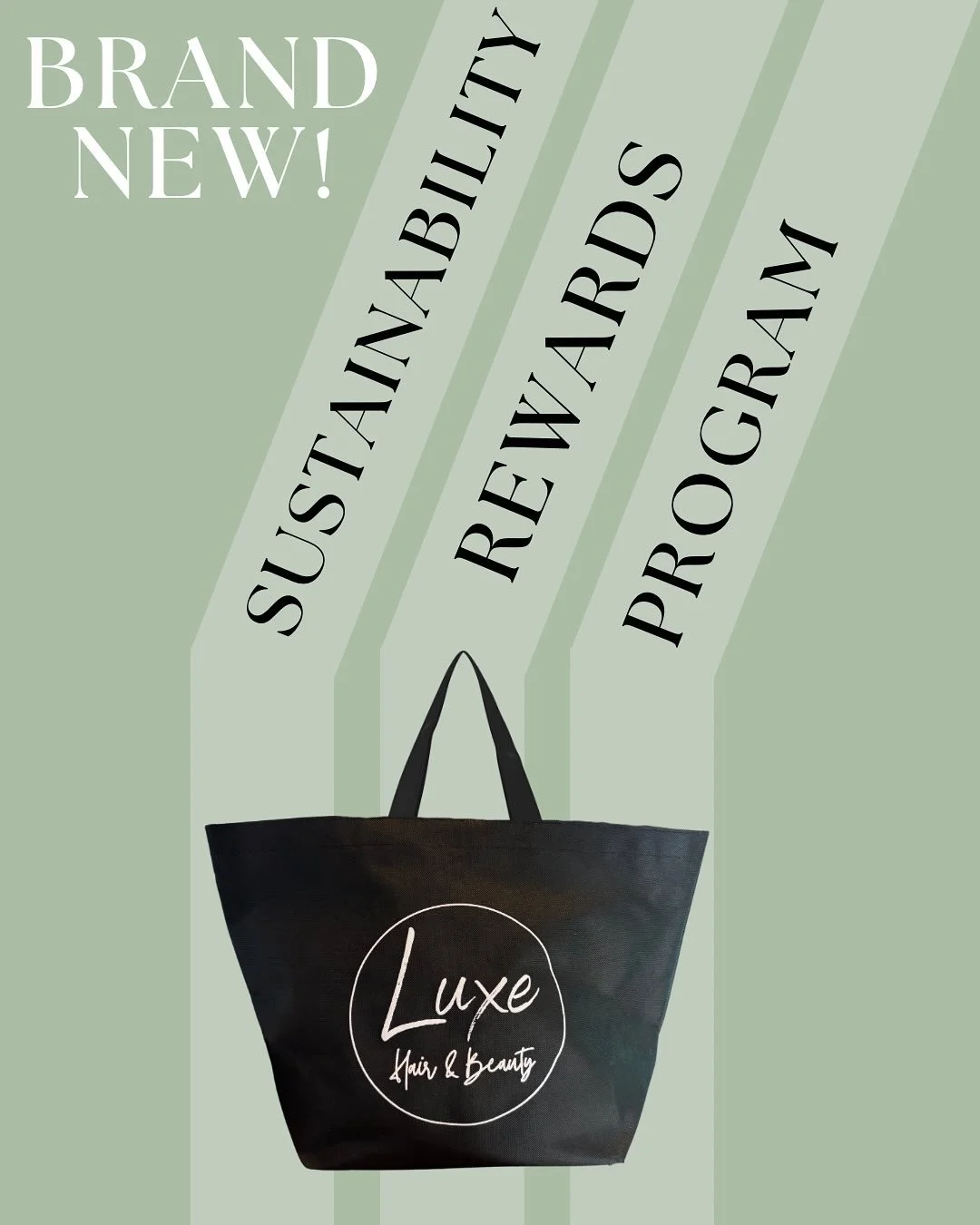 Introducing&hellip; our BRAND NEW Sustainability Rewards Program! 🥳✨🤩

Buy a Luxe reusable tote bag once, then bring it back each time you shop with us &mdash; we&rsquo;ll thank you with free minis at every visit! 🌿💚 

Terms &amp; Conditions: Lux