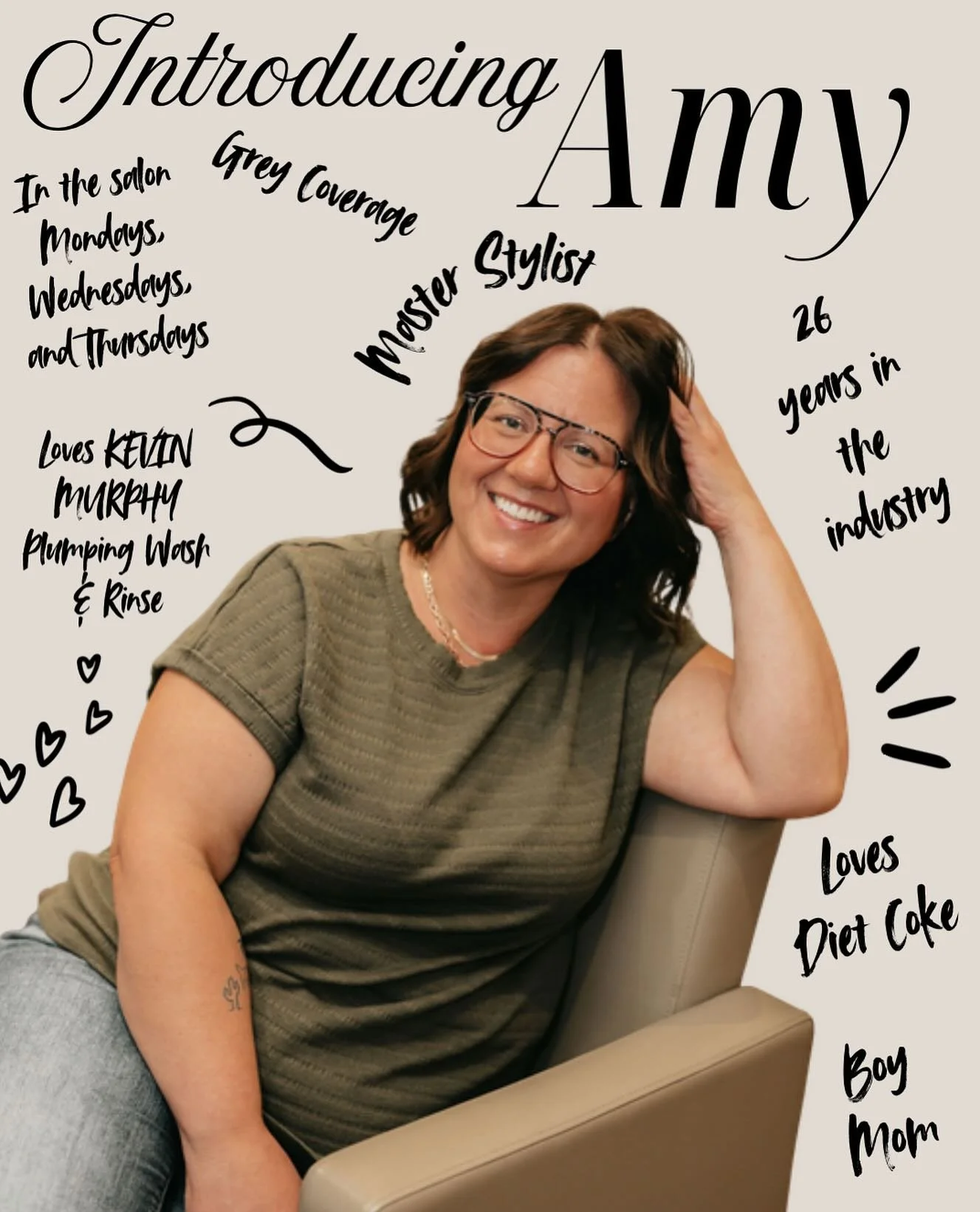 Our next stylist, Amy! 

She&rsquo;s a magician behind the chair who specializes in great hair, jokes, and making sure you leave with a style you love! 🤍

#hair #mnhairstylist #winona #luxehairwinona #beauty