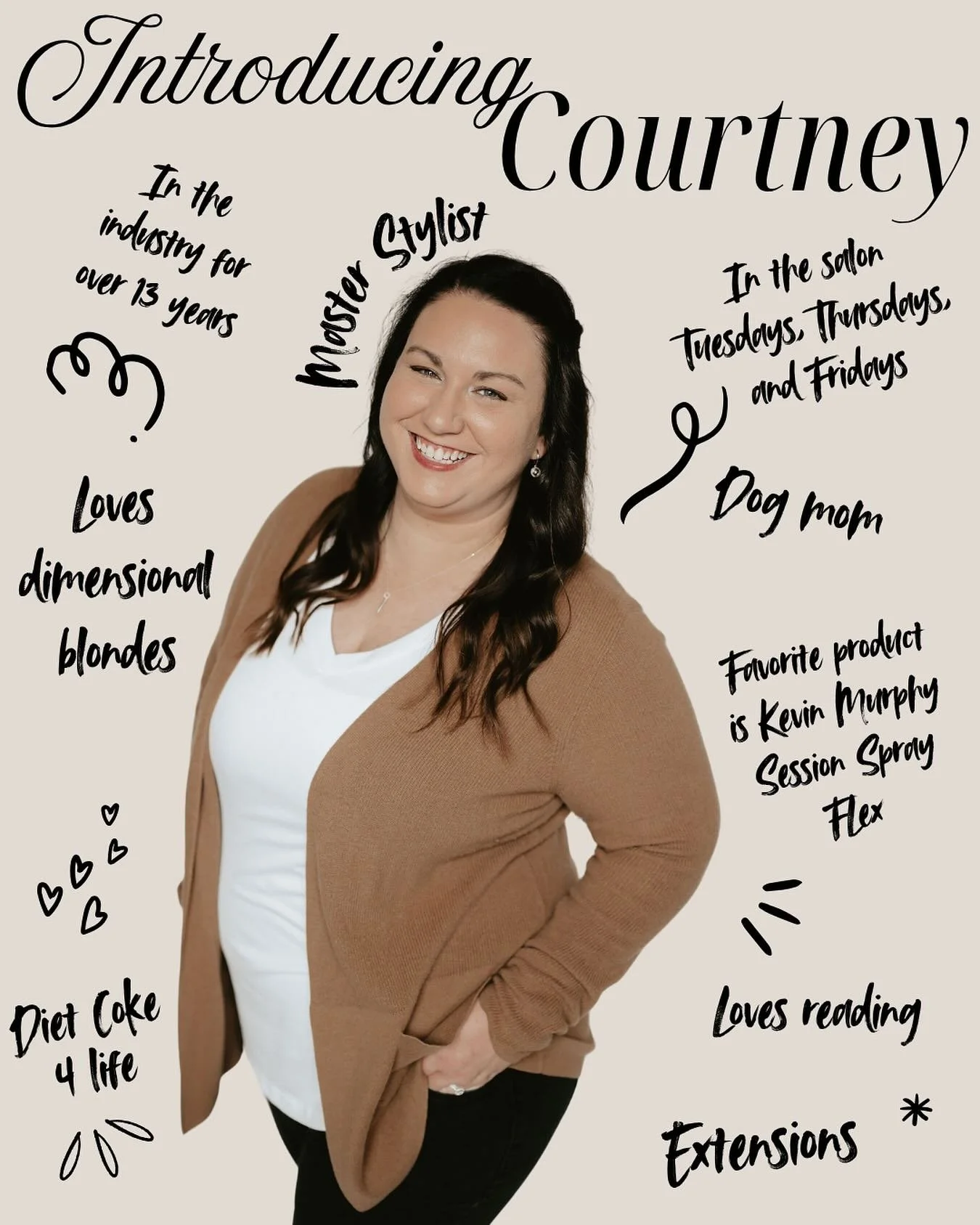 Next up - Courtney! She&rsquo;s always willing to lend a hand when needed, and her clients adore her! 

We love ya, Court! 🤍

#winona #hair #luxe #luxehair