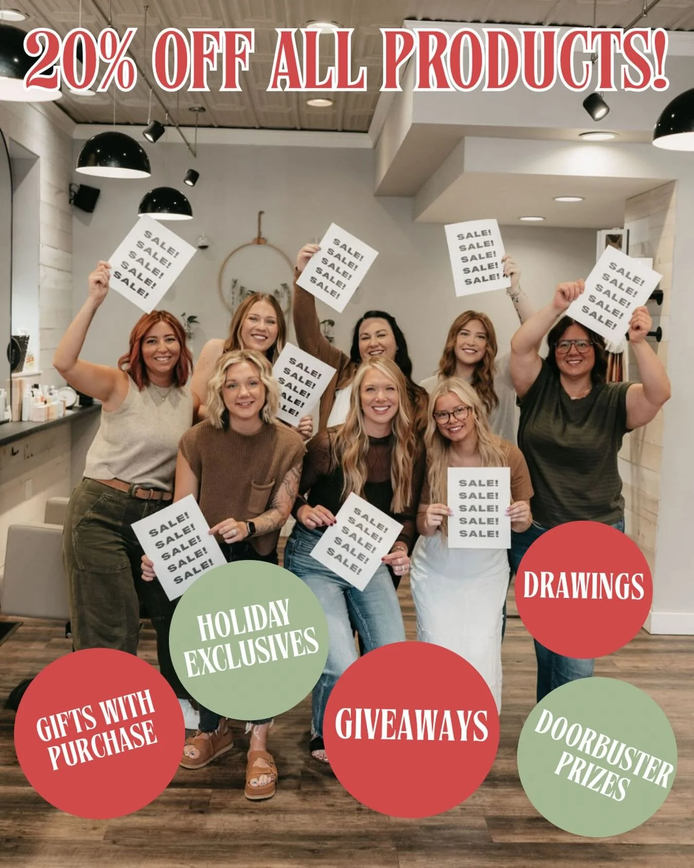 HAPPY LUXE SALE WEEK! ✨🥳🤗

We&rsquo;re grateful for every one of you this Thanksgiving season! Luxe Sale Week is our little thank you for choosing to shop small with us, and we have so much fun planned to celebrate you! 

✨20% OFF ALL PRODUCTS &amp