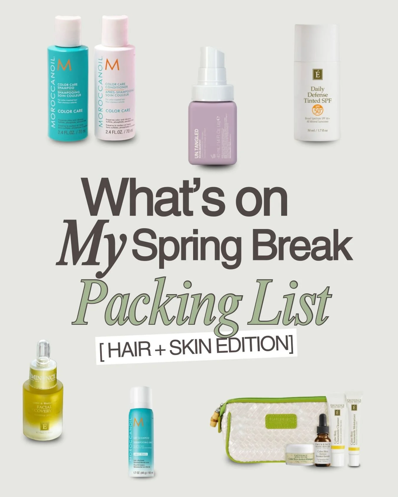 Calling all SPRING BREAKERS! 🌴

We&rsquo;ve got all your travel size products (&amp; maybe a few fun accessories 🤪) at Luxe! Stop in before your trip and get all the must-haves! 🤍