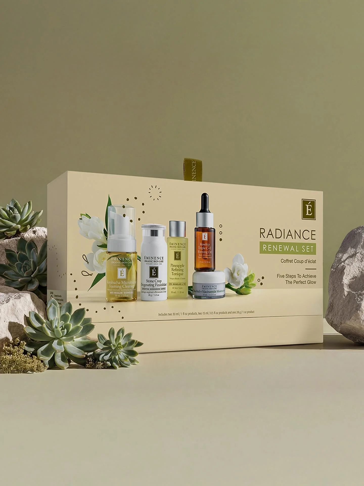 Brighter, smoother, &amp; hydrated skin in one easy routine!🌿 

Limited quantity available -> retails for $111 + tax