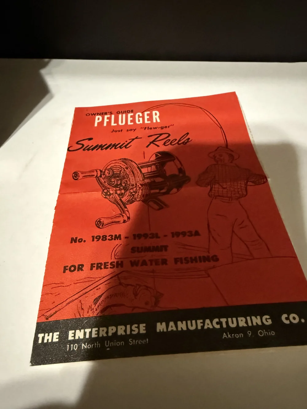 リール PFLUEGER SUMMIT 1995 リール PFLUEGER SUMMIT 1995 Vintage Pflueger Summit 1995