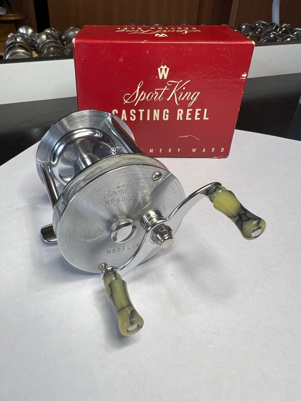 Shakespeare Trade reel SPORT KING for Montgomery Wards Model 8A-60