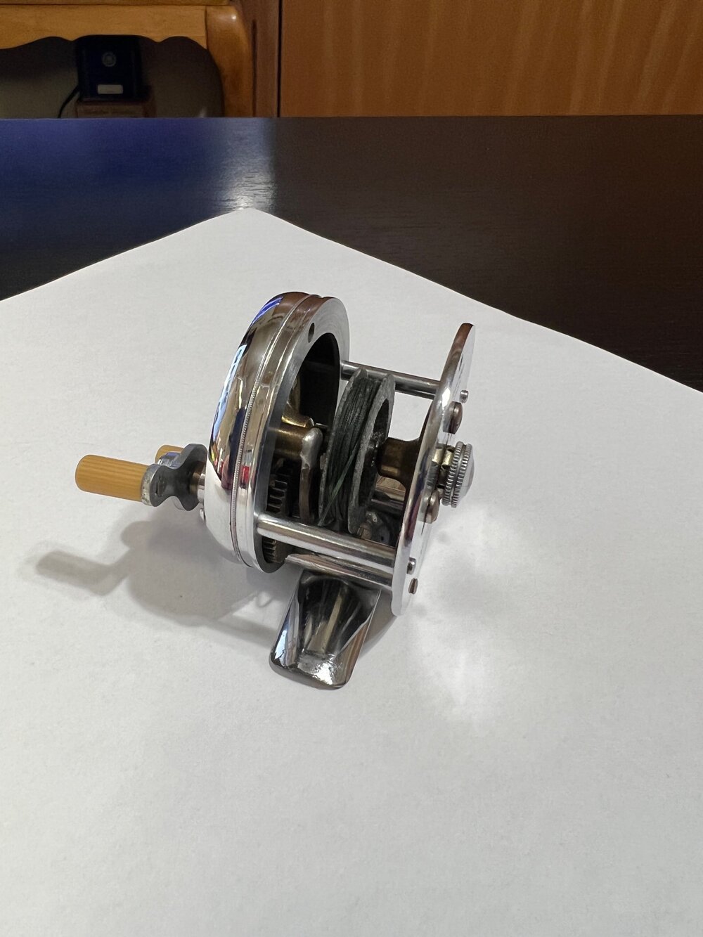 Shakespeare 1740 Tournament Distance Casting Reel (Modified) Freespool  Circa-1934 — VINTAGE FISHING REELS