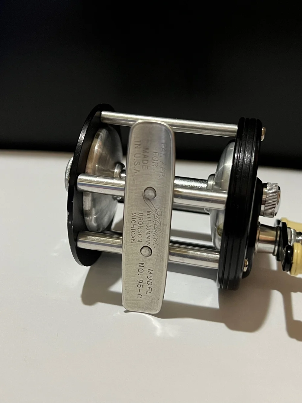 J.A.COXEブロンソンモデル　NO60Ｃ J.A. COXE (Bronson) 95-C Light Weight Aluminum Level Wind