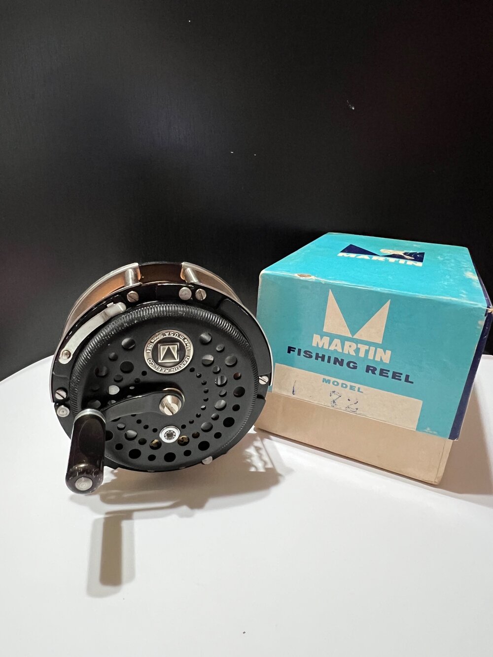 Martin MG-72 Fly fishing Reel with Original Box, Carry Bag & Manual Mohawk  New York — VINTAGE FISHING REELS