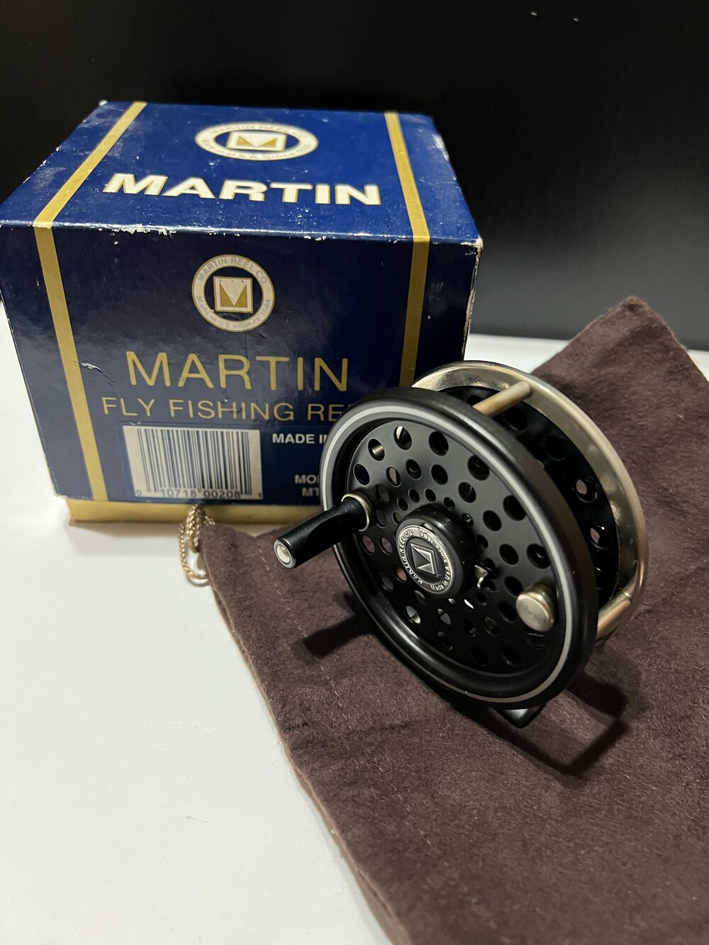 Martin Trophy MT56 Fly Reel with Original Box & Carry Bag — VINTAGE FISHING  REELS