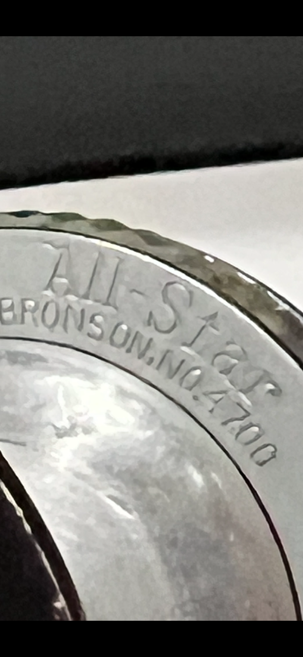 Bronson All-Star Model 4700 Engraved Level Wind Jeweled Circa-1935