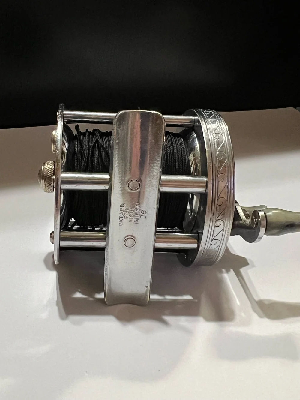 Bronson First Model MERCURY 2550 Engraved (Geometric Design