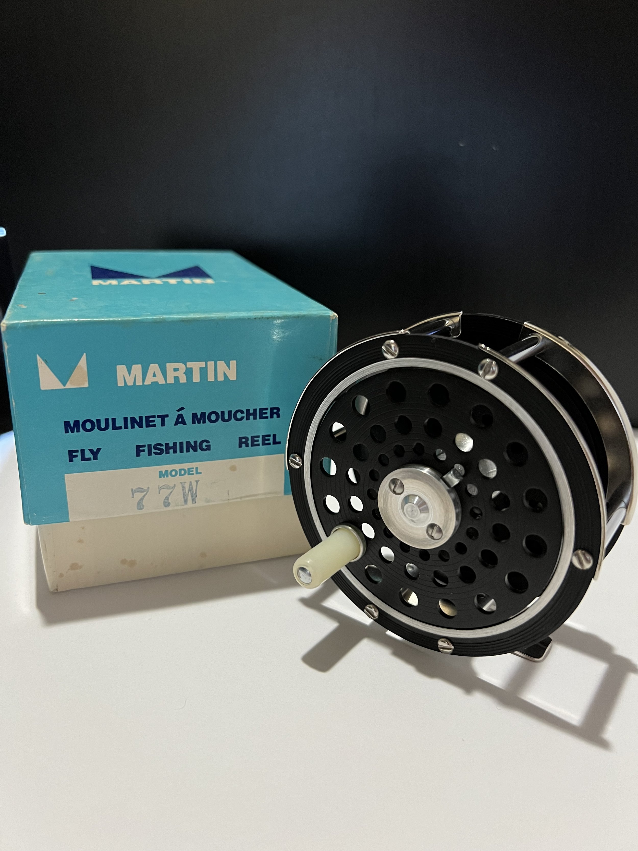 2 Vintage Martin fly fishing reels Along With One Unmarked And One