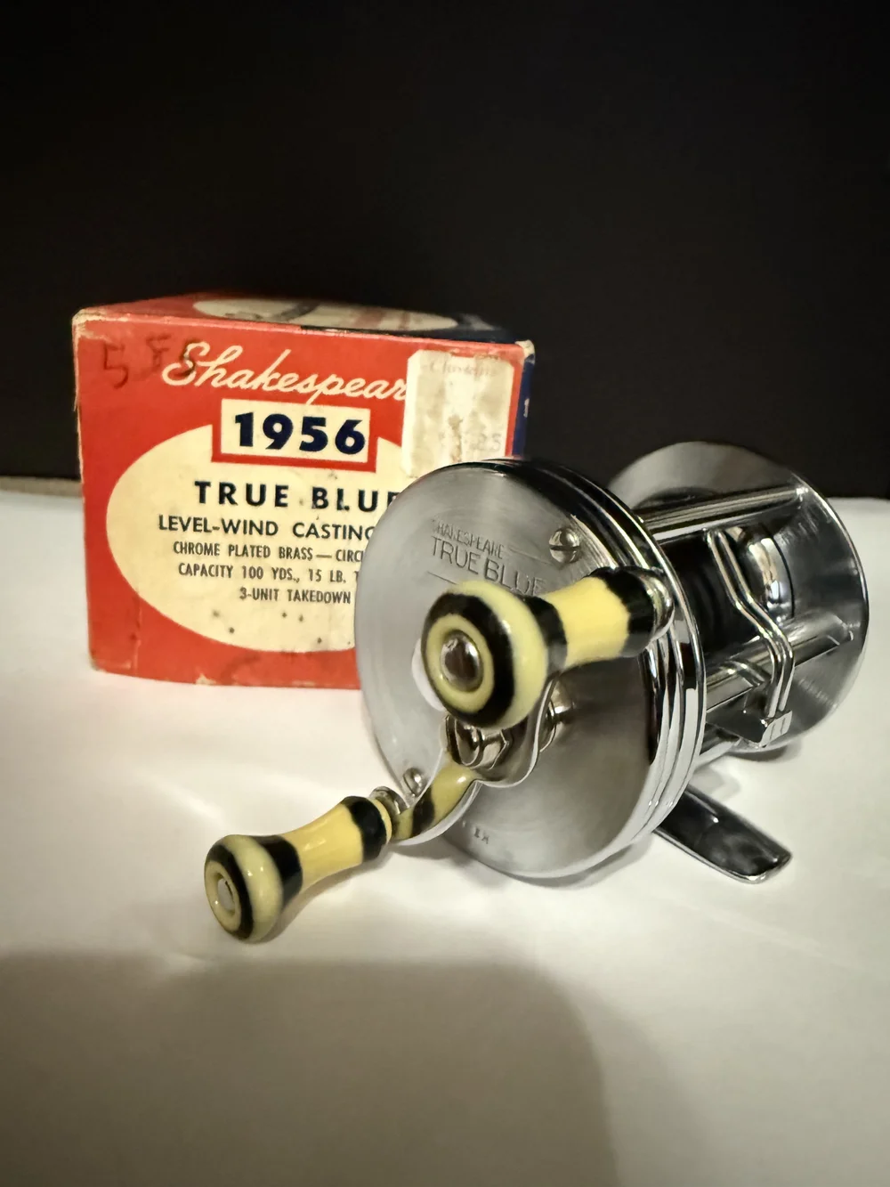 Shakespeare TRUE BLUE No. 1956 Level Wind 100 Yard with