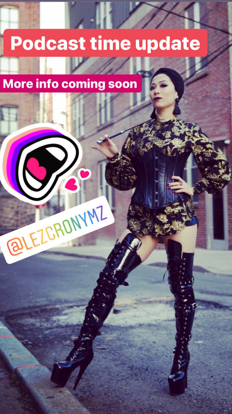 Lady Rouge on PODCAST with @lezcronymz