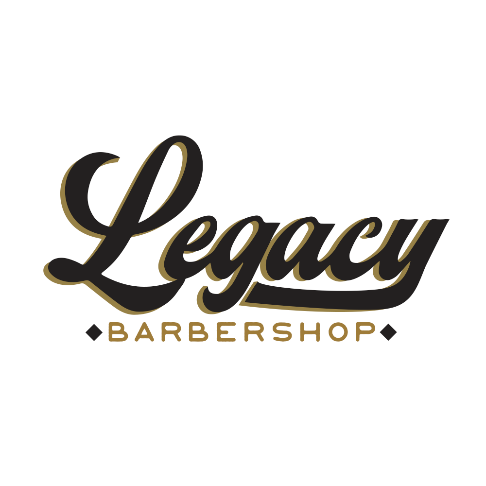 Legacy Barbershop Logo Crucial Design