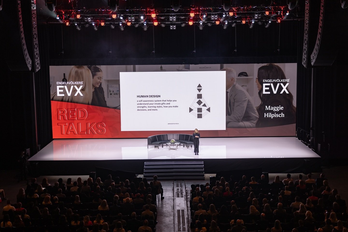 Still not over seeing human design on the main stage. I hope systems and tools like this become the norm in spaces like these. The conversations I&rsquo;ve had since EVX have been inspiring and affirming &mdash; people of all levels of experience and