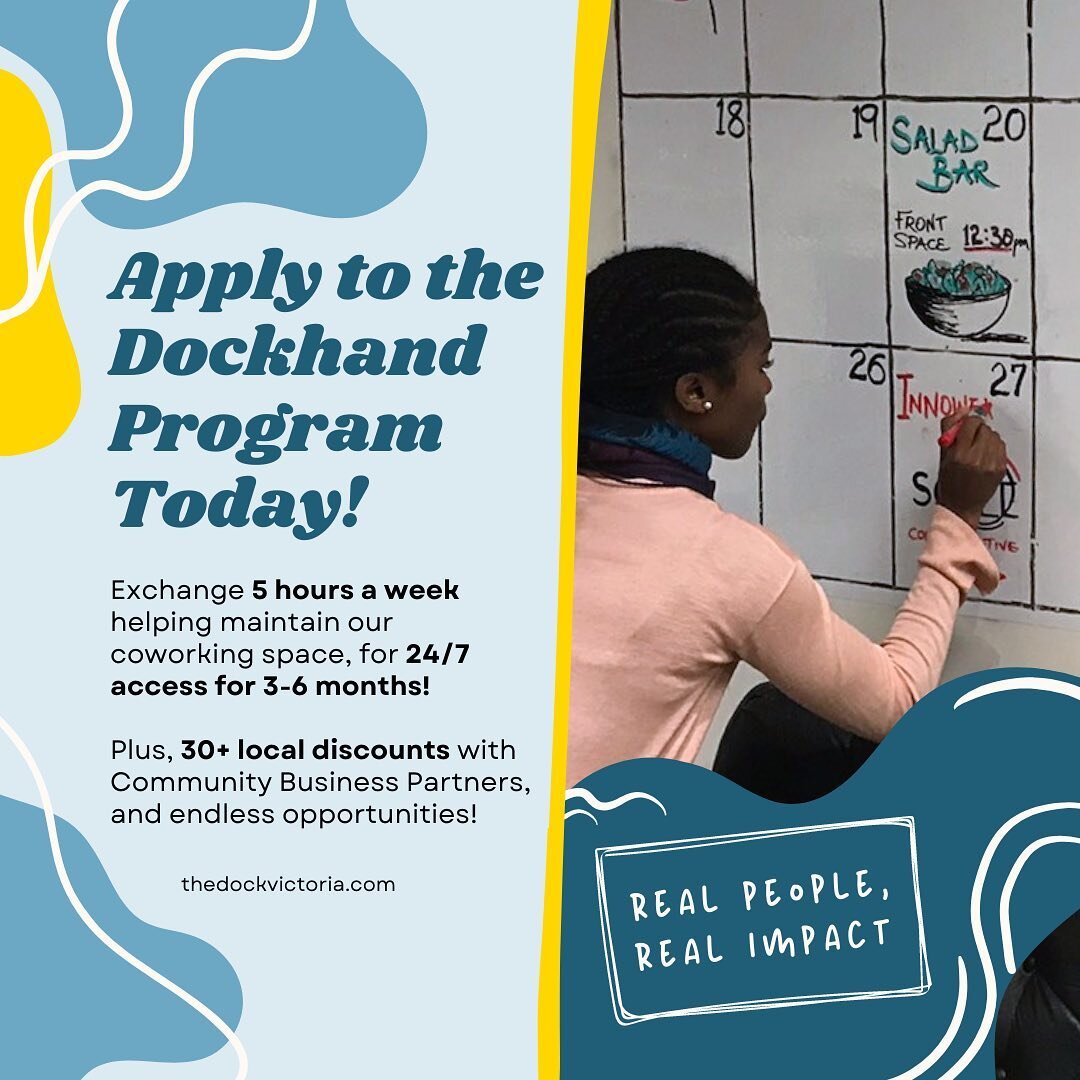 🌱 We&rsquo;re currently looking for students, professionals, and community members to join our Dockhand program. 👩&zwj;💻 👨&zwj;💻 
&nbsp;
📅 Start alongside our September cohort or express your interest in a future cohort! 🗂️
&nbsp;
📚 This ener