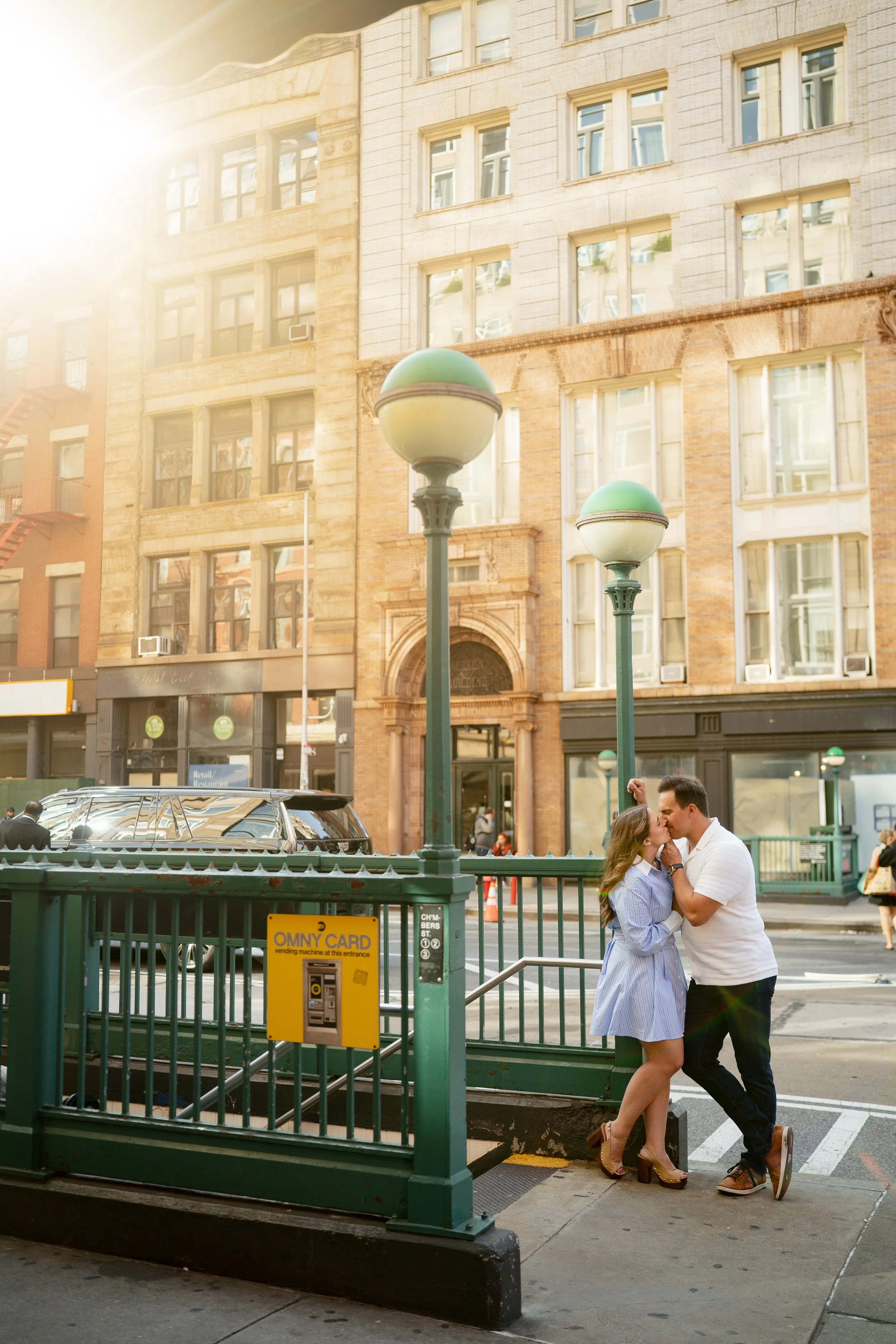 NYC Engagement Session in the Upper West Side