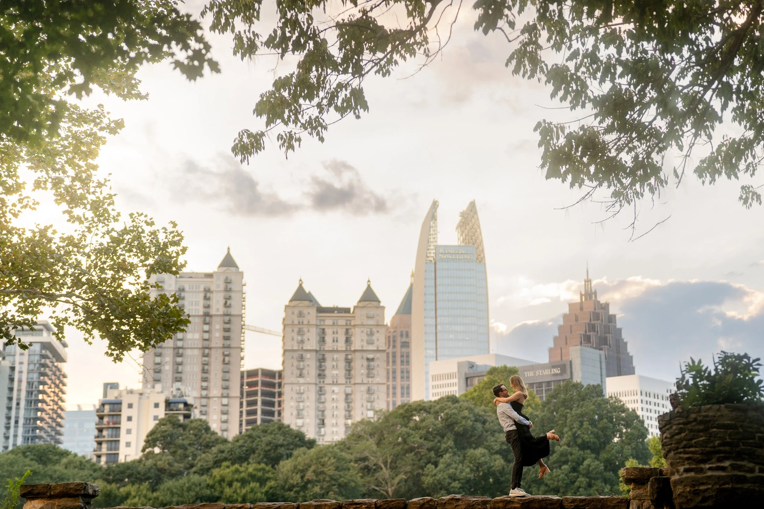 Atlanta Engagement Session at Piedmont Park