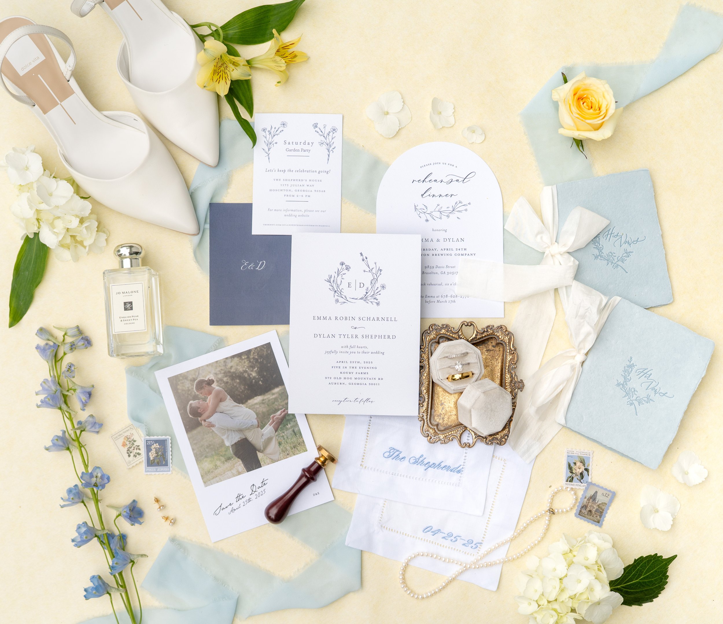 Wedding Invitation flatly