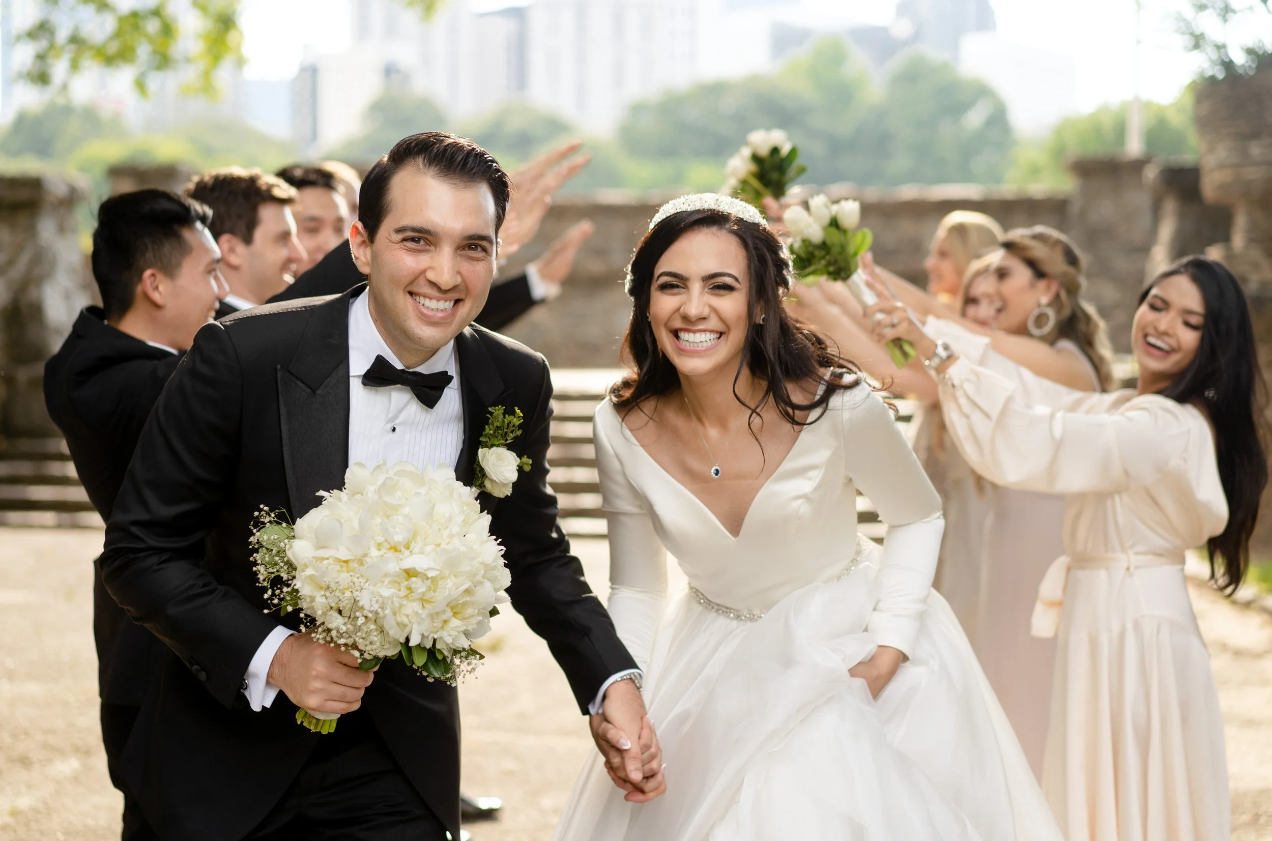 Wedding at the Greystone in Piedmont Park in Atlanta, GA