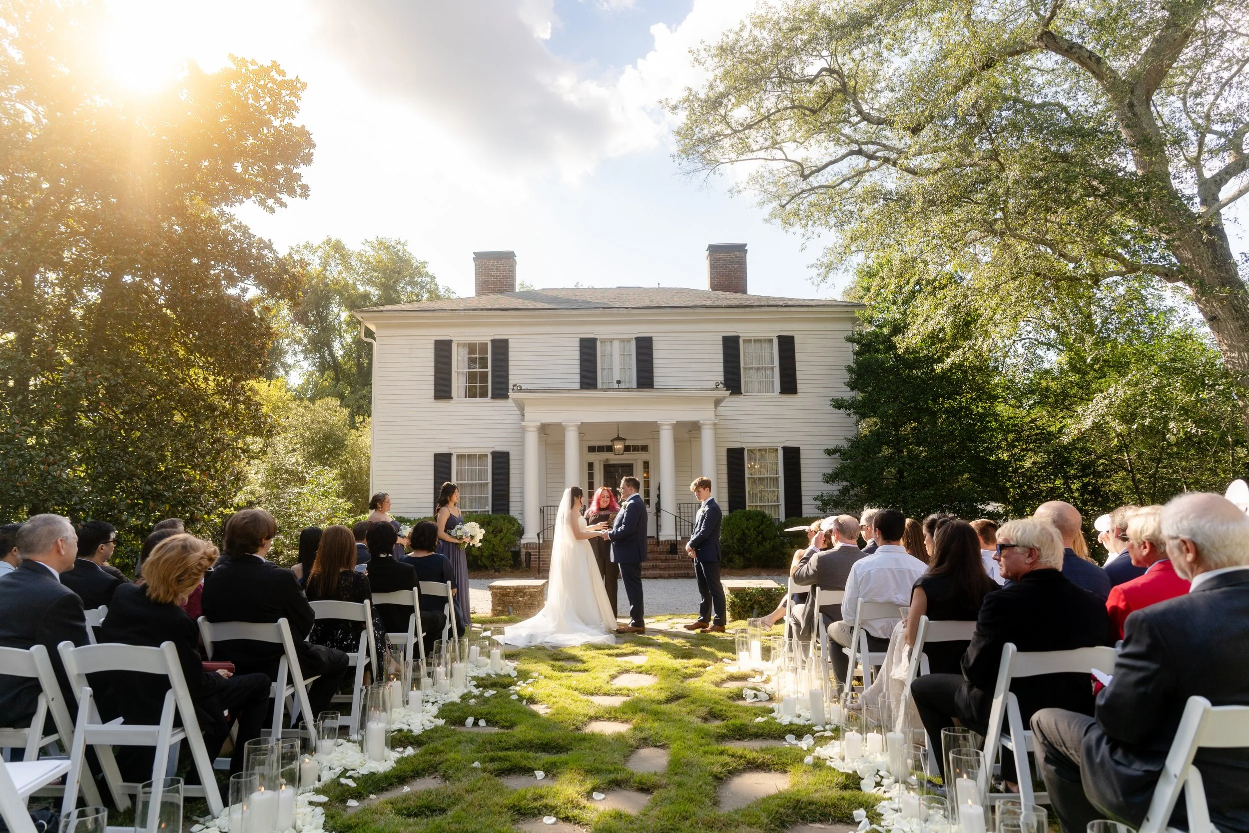 Wedding at Primrose Cottage in Roswell, GA
