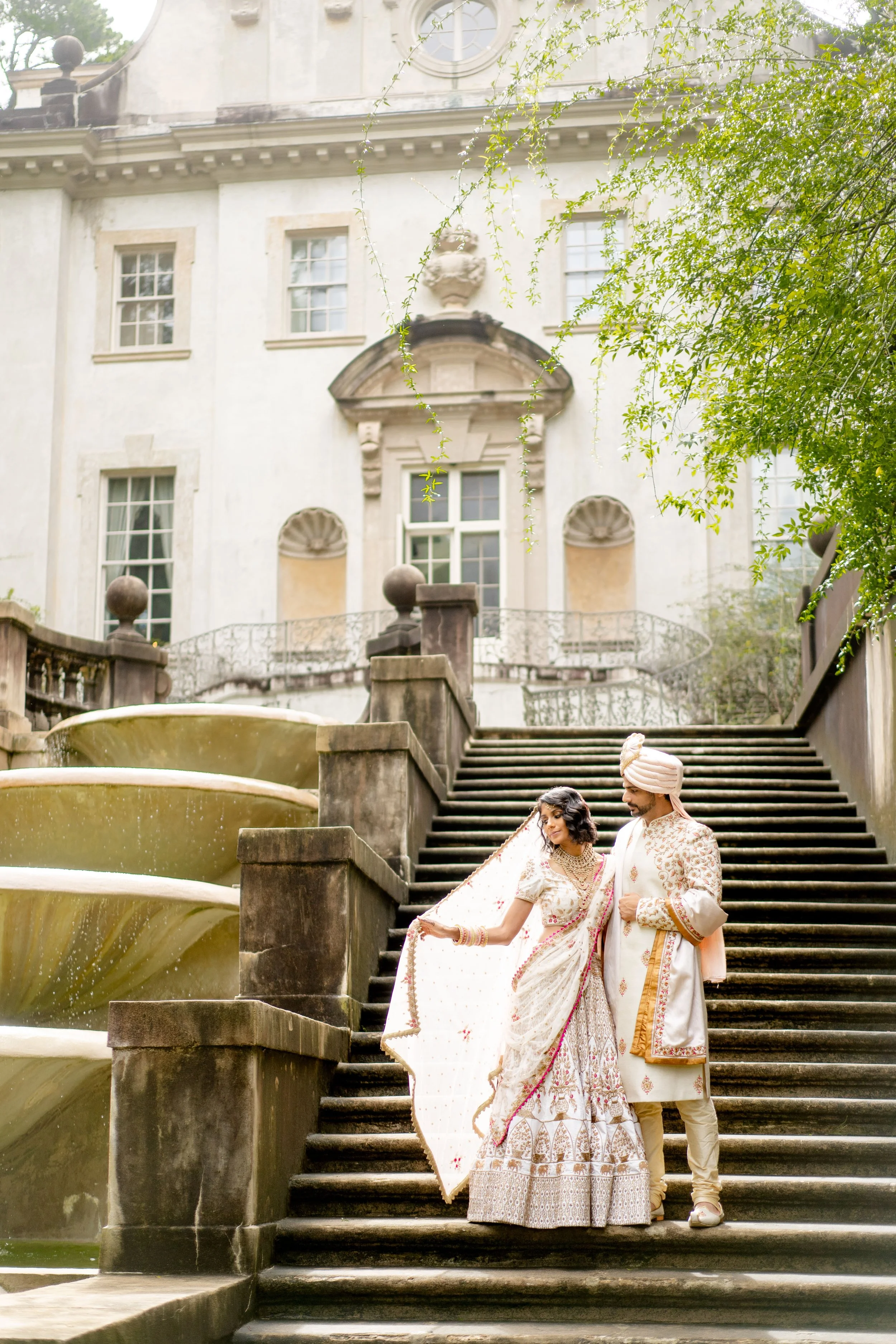 South Asian Wedding at the Swan House in Atlanta GA