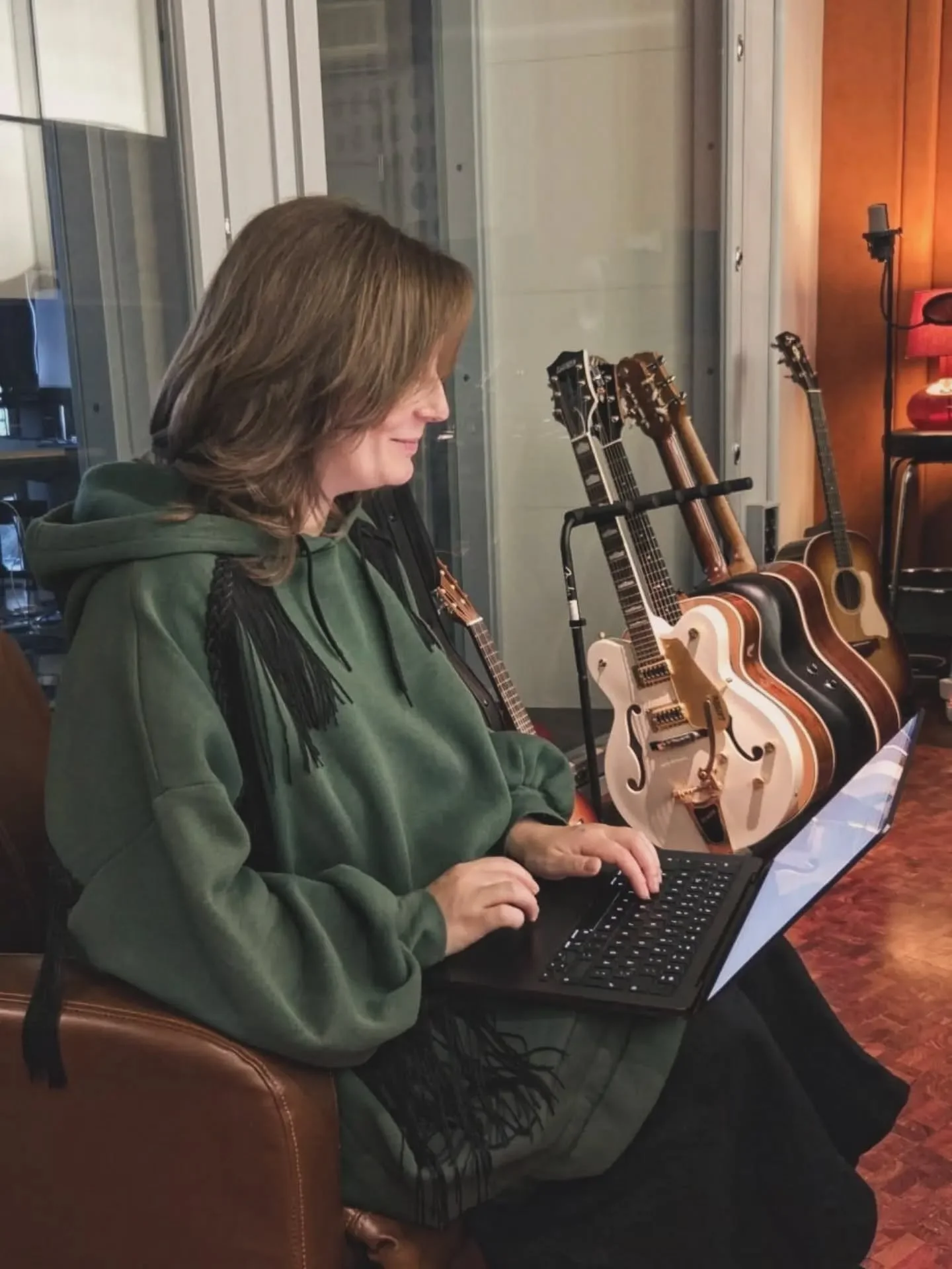 So, this was my Green Hoodie Day at the NBM Studios. I love working with words and people. This week fed my soul in so many ways: meeting new people, exploring on voices, stories, and music, and having spontaneous, heartfelt conversations out of nowh