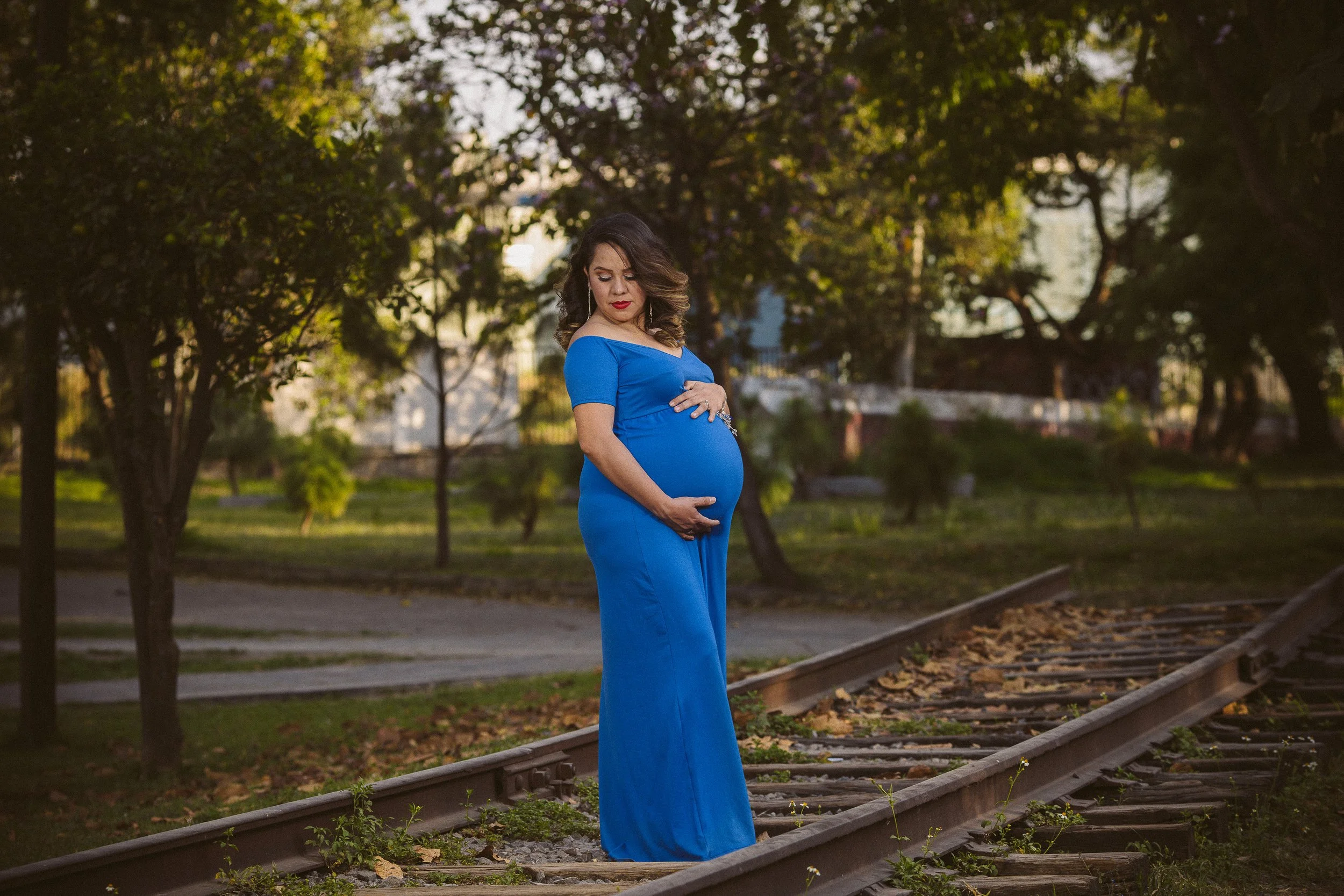 Sesión Fotográfica de Embarazo en Parque El Dean