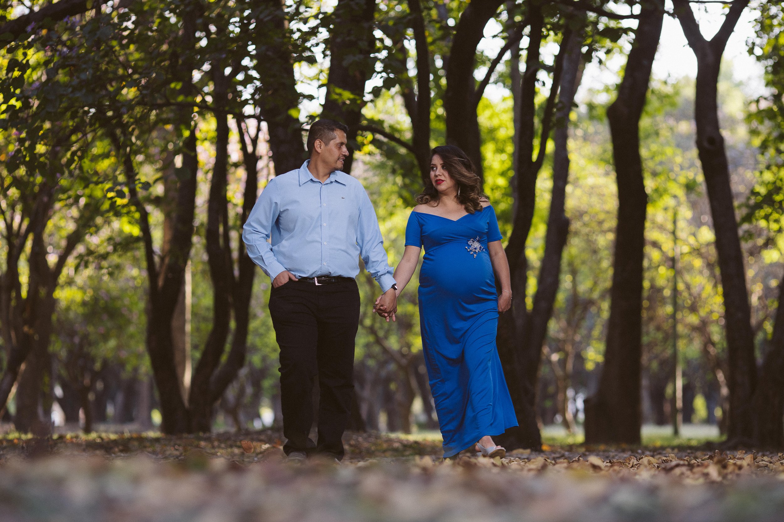 Sesión Fotográfica de Embarazo en Parque El Dean