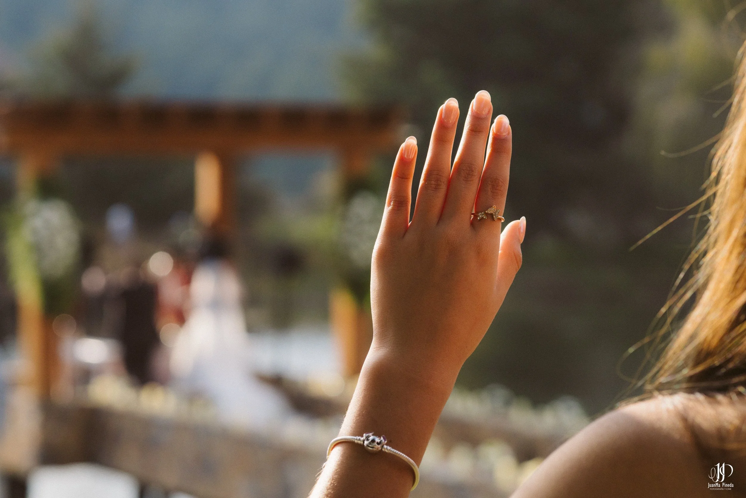 Fotos de Ceremonia Religiosa de Boda en Cabañas Sierra del Tecuán (Tapalpa, Jal.)