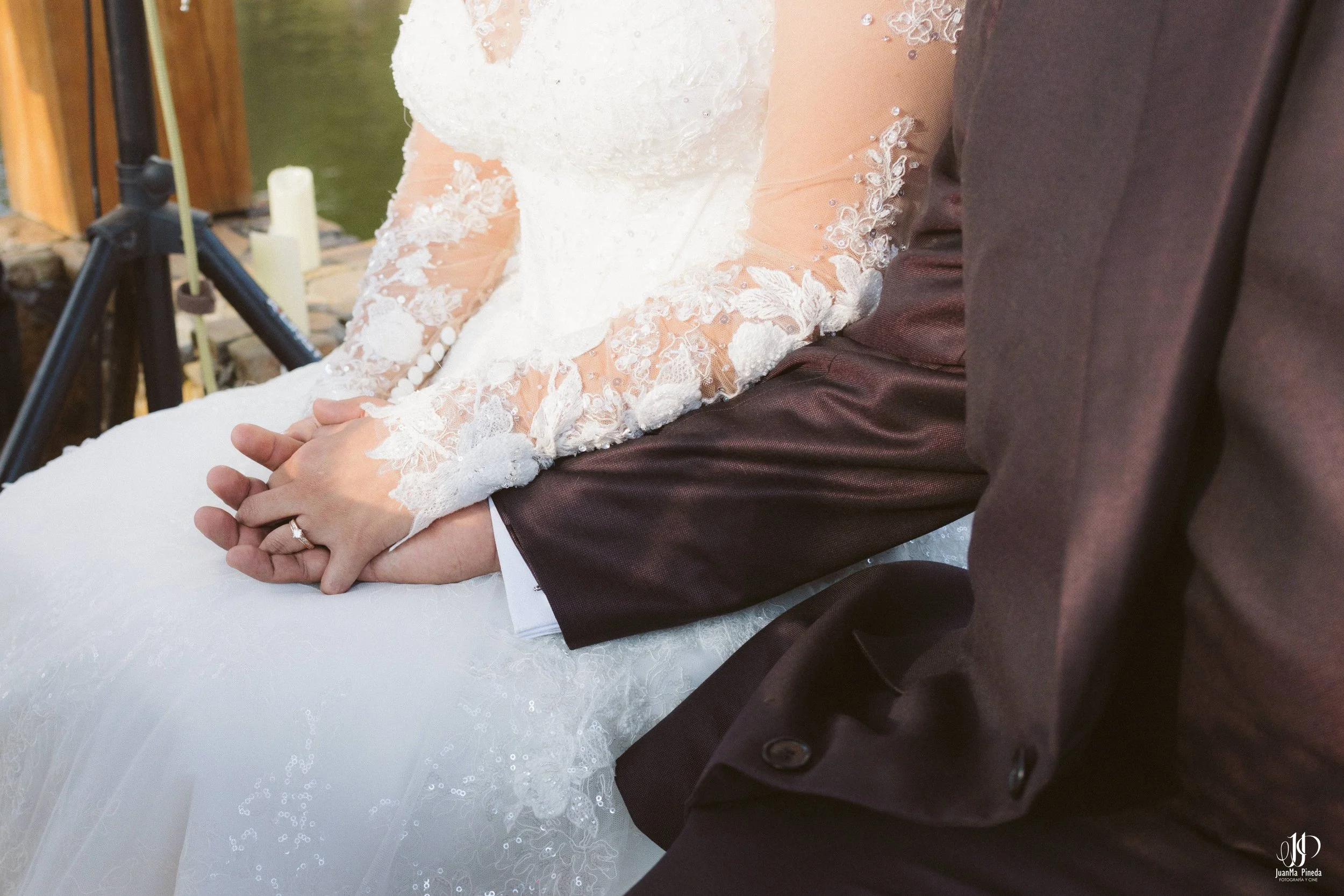 Fotos de Ceremonia Religiosa de Boda en Cabañas Sierra del Tecuán (Tapalpa, Jal.)