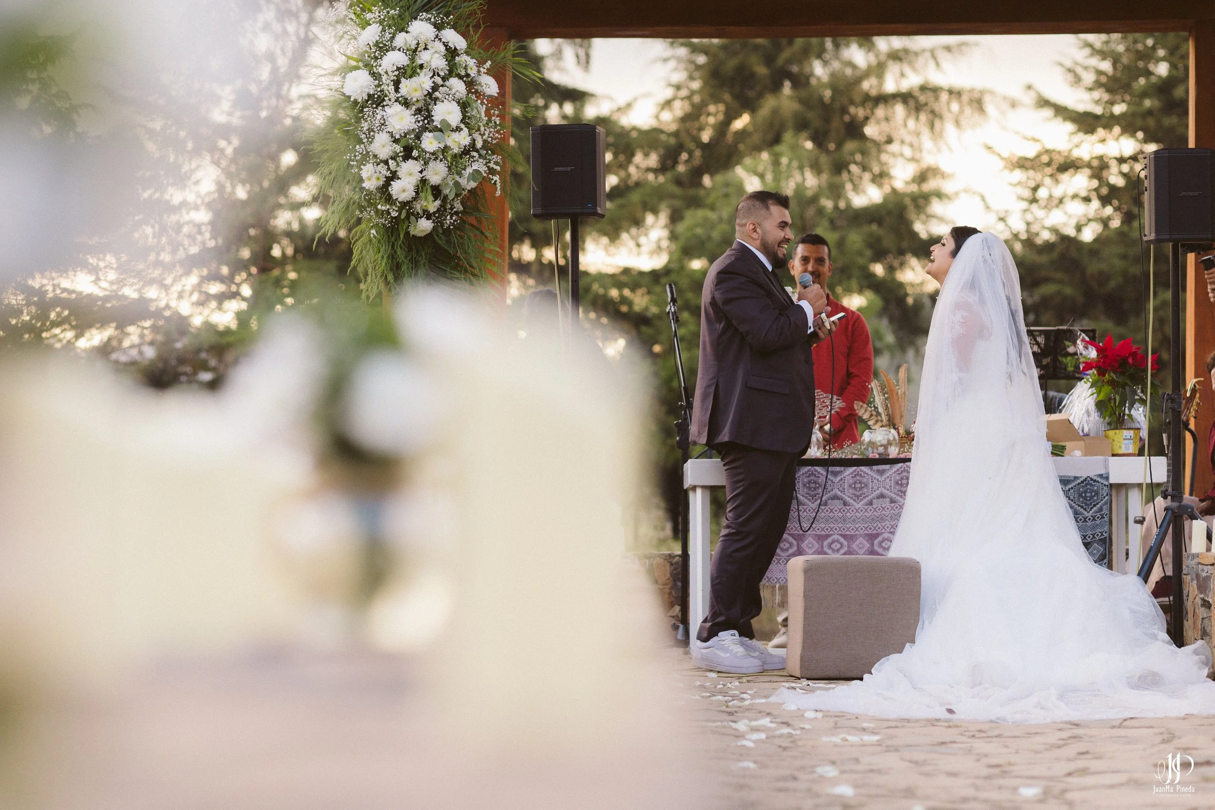 Fotos de Ceremonia Religiosa de Boda en Cabañas Sierra del Tecuán (Tapalpa, Jal.)
