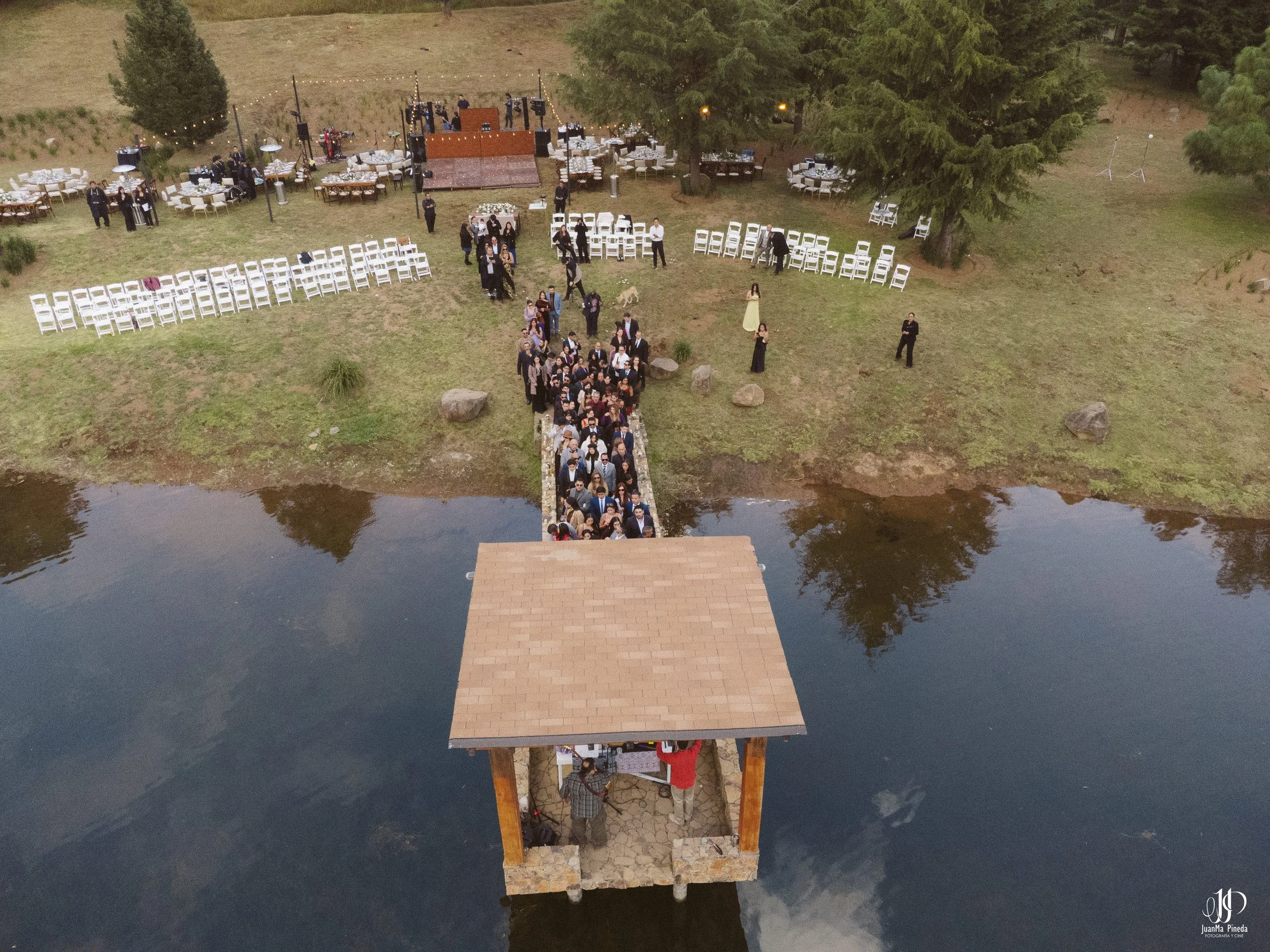 Fotos de Ceremonia Religiosa de Boda en Cabañas Sierra del Tecuán (Tapalpa, Jal.)