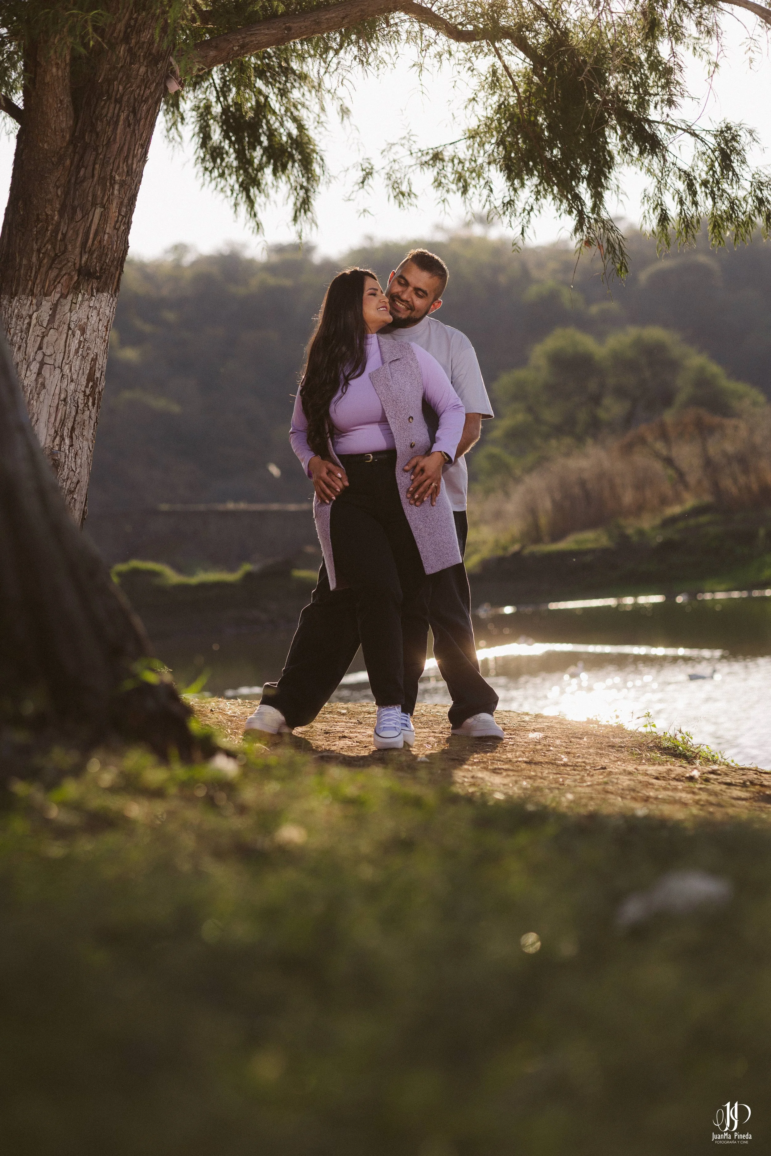 Amor en el puente de la historia 😍💕