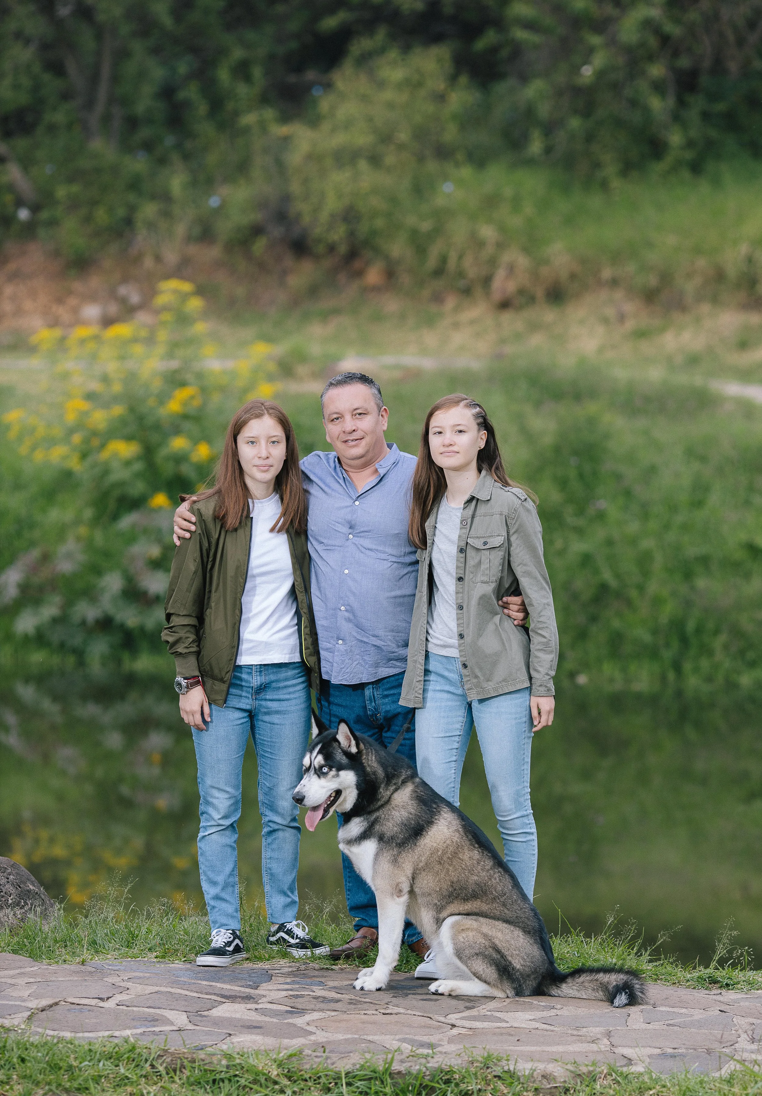 Fotos de familia inolvidables en el Parque Bicentenario Puente de Calderón