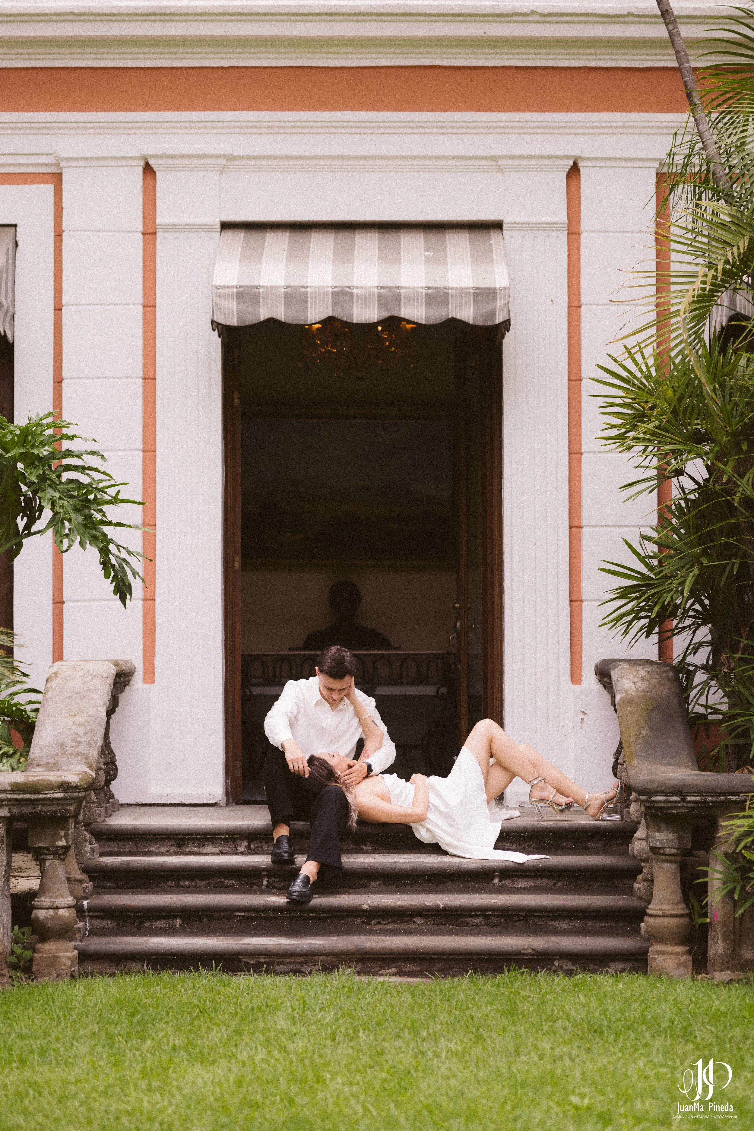 Save The Date en Casa de los Abanicos Guadalajara | Sesión Ruso-Mexicana Rumbo a Boda 2027
